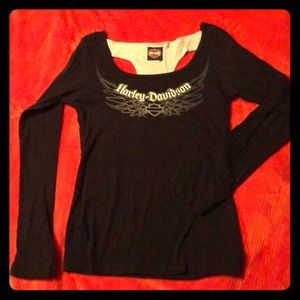 Harley Davidson long sleeve top